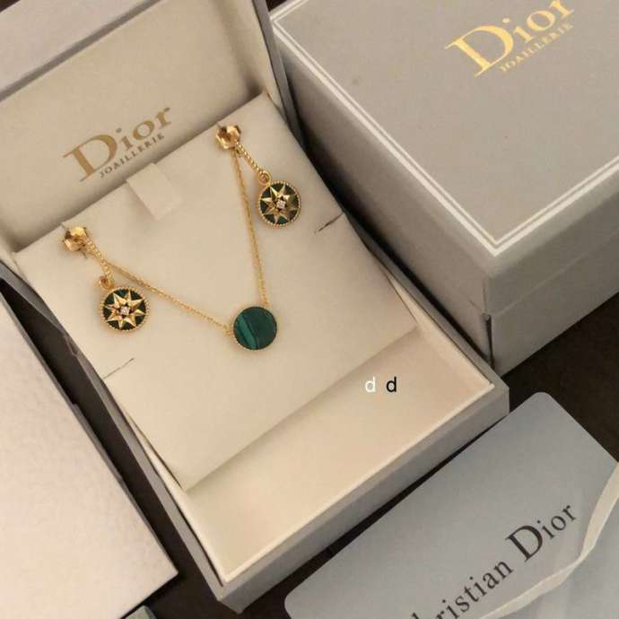Dior Sets _SKUDiornecklace&earing0308dly8435